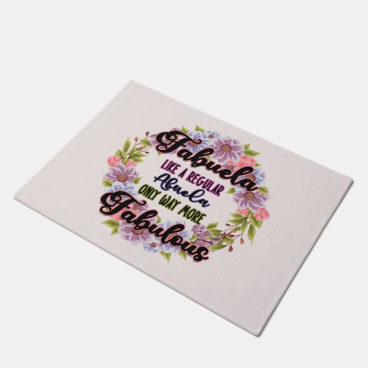 Paillasson Fabuela Comme Une Abuela Régulière Seulement Beauc (Incliné)