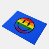 Paillasson Face souriante arc-en-ciel (Incliné)