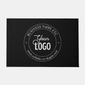 Paillasson Facile de remplacement de logo et de texte personn (Devant)