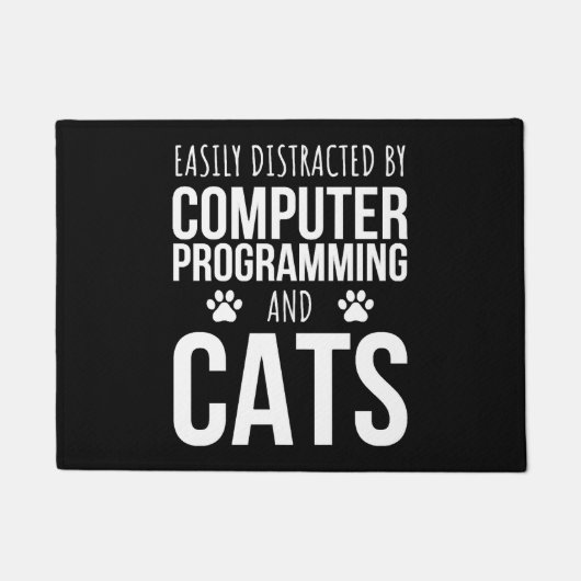 Paillasson Facilement Distrait Par La Programmation Informati (Devant)