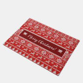 Paillasson Fair Isle Christmas (Incliné)
