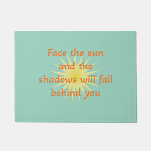 Paillasson Faire face au soleil (Devant)