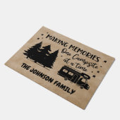 Paillasson faire mémoire d'un camping à la fois (Incliné)