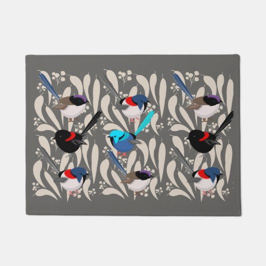 Paillasson Fairy Wrens (Devant)