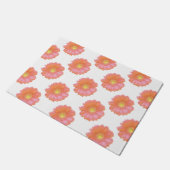 Paillasson Faisée de gerbera orange (Incliné)