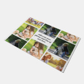 Paillasson Faites votre propre collage photo et texte (Incliné)