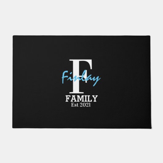 Paillasson Famille personnalisée  (Devant)