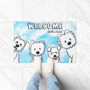 Paillasson Famille Whimsical Westie