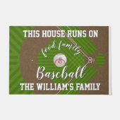 Paillasson Fans de baseball (Devant)