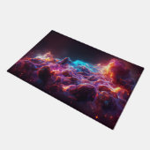 Paillasson Fantastique Nebula Espace Abstrait 1 (Incliné)