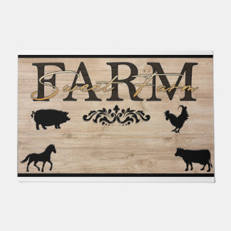 Paillasson Farm Sweet Farm, Amoureux des animaux