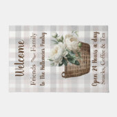 Paillasson Farmhouse Country Spring Bienvenue Pantry Mat / Ru (Devant)