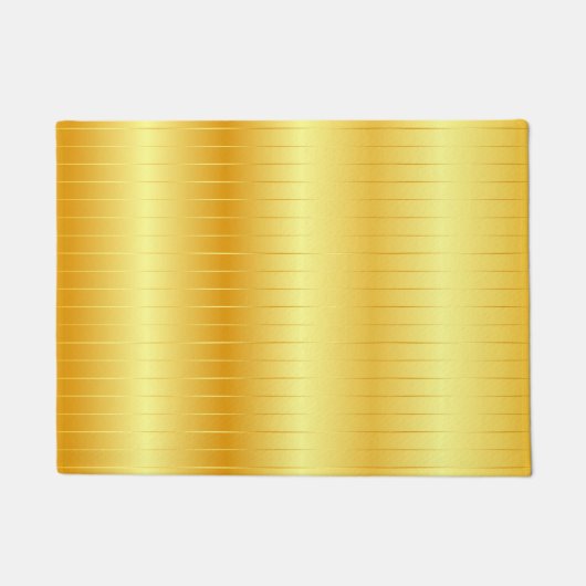 Paillasson Faux Gold Custom Modèle élégant tendance (Devant)