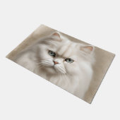 Paillasson Féline de chat persan Élégant (Incliné)