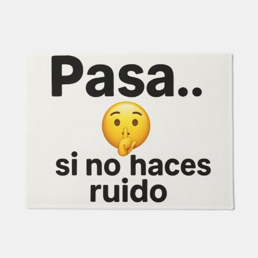 Paillasson Felpudo divertido - Humor para introvertidos (Devant)