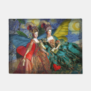 Paillasson Femme Papillon Capricieuse Gémeaux Gothique Classi