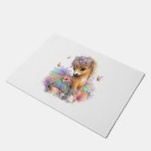 Paillasson Ferme à cheval arc-en-ciel été (Incliné)