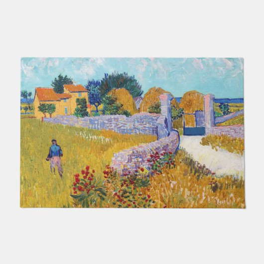 Paillasson Ferme en Provence, Van Gogh (Devant)