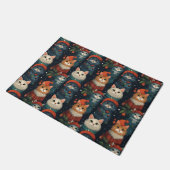 Paillasson Festive Cats Holiday (Incliné)