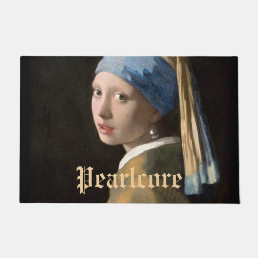 Paillasson Fête à thème perle personnalisée (Devant)