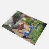 Paillasson Fête de l'été au Danemark (mère et fille) (Incliné)