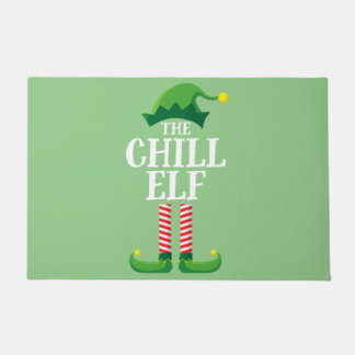 Paillasson Fête de Noël du groupe Famille de jumelage Elf Chi