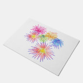 Paillasson Feu d'artifice Fête de la Grande Partie Rackers (Incliné)