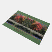 Paillasson Feuillage D'Automne Bordant Un Marais Personnalisé (Incliné)