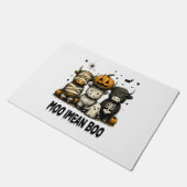 Paillasson Feuille à mollets Halloween vintage (Incliné)