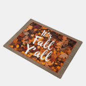 Paillasson Feuille d'automne "c'est automne vous " (Incliné)