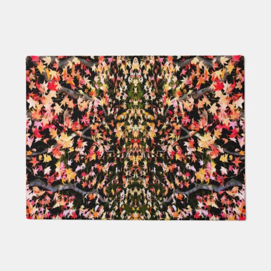Paillasson Feuille d'érable aux couleurs vives (Devant)