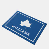 Paillasson Feuille d'état de l'Indiana (Incliné)