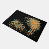 Paillasson Feuilles d'automne arbres (Incliné)