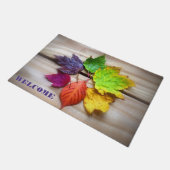 Paillasson Feuilles d'automne Mat de bienvenue (Incliné)
