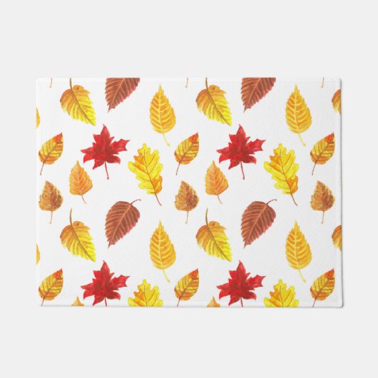 Paillasson Feuilles d'automne motif (Devant)