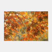 Paillasson Feuilles d'automne Orange automne Foliing  (Devant)