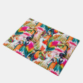 Paillasson Feuilles de perroquets et palmiers (Incliné)