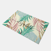 Paillasson Feuilles tropicaux mignons (Incliné)