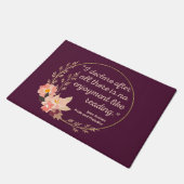 Paillasson Fierté et préjugé Citation III - Style mignon (Incliné)