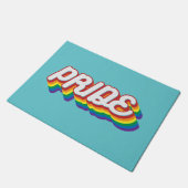 Paillasson Fierté| Style des années 70 (Incliné)