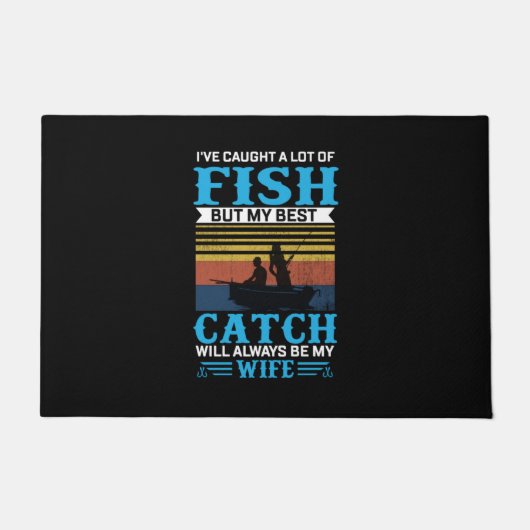 Paillasson Fisher Est Beaucoup De Poisson (Devant)