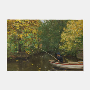Paillasson Fishing Boy (par Hans Andersen Brendekilde)