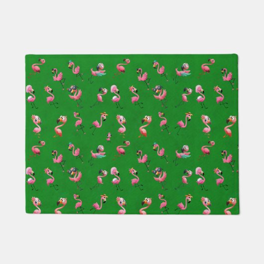Paillasson Flamants roses (Devant)