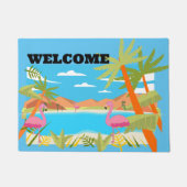 Paillasson Flamants roses (Devant)