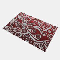 Flammes de tatouage & cercles rouge + votre couleu