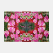 Paillasson Fleur de bougainvilliers roses (Devant)