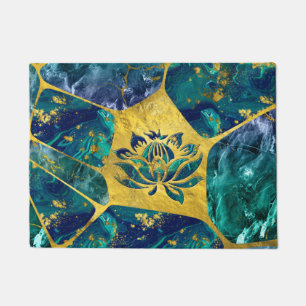 Paillasson Fleur de Lotus sur le diagramme en cristal de
