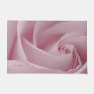 Paillasson Fleur de macro rose