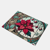 Paillasson Fleur de Noël Poinsettia (Incliné)