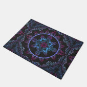 Paillasson Fleur de nuit Mandala (Incliné)